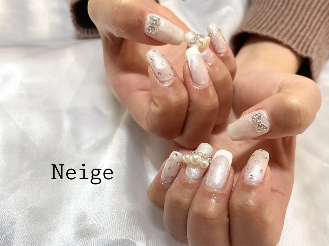 ネイル Neige‪𓂃ai ＊梅津 / 松尾のネイルデザイン