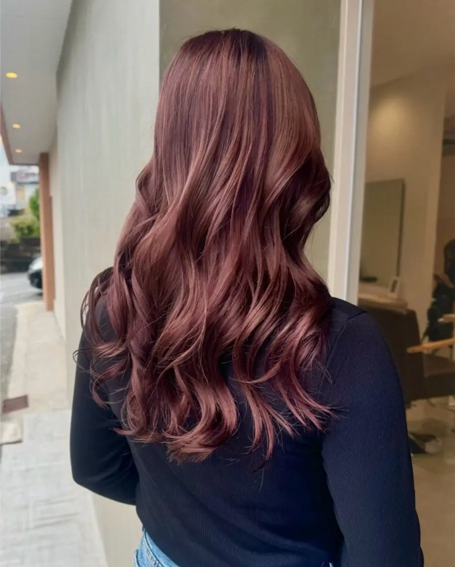 ブリーチなしでできる暖色カラー🍒🍓🍇❤️の写真
