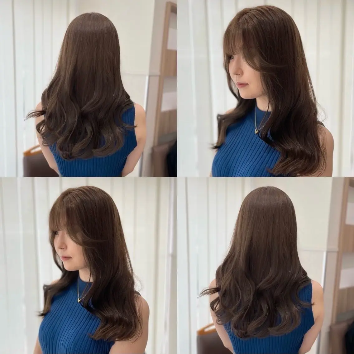 𖤐♡平日限定🎀【前髪カット+艶カラー+クイックTR】の写真