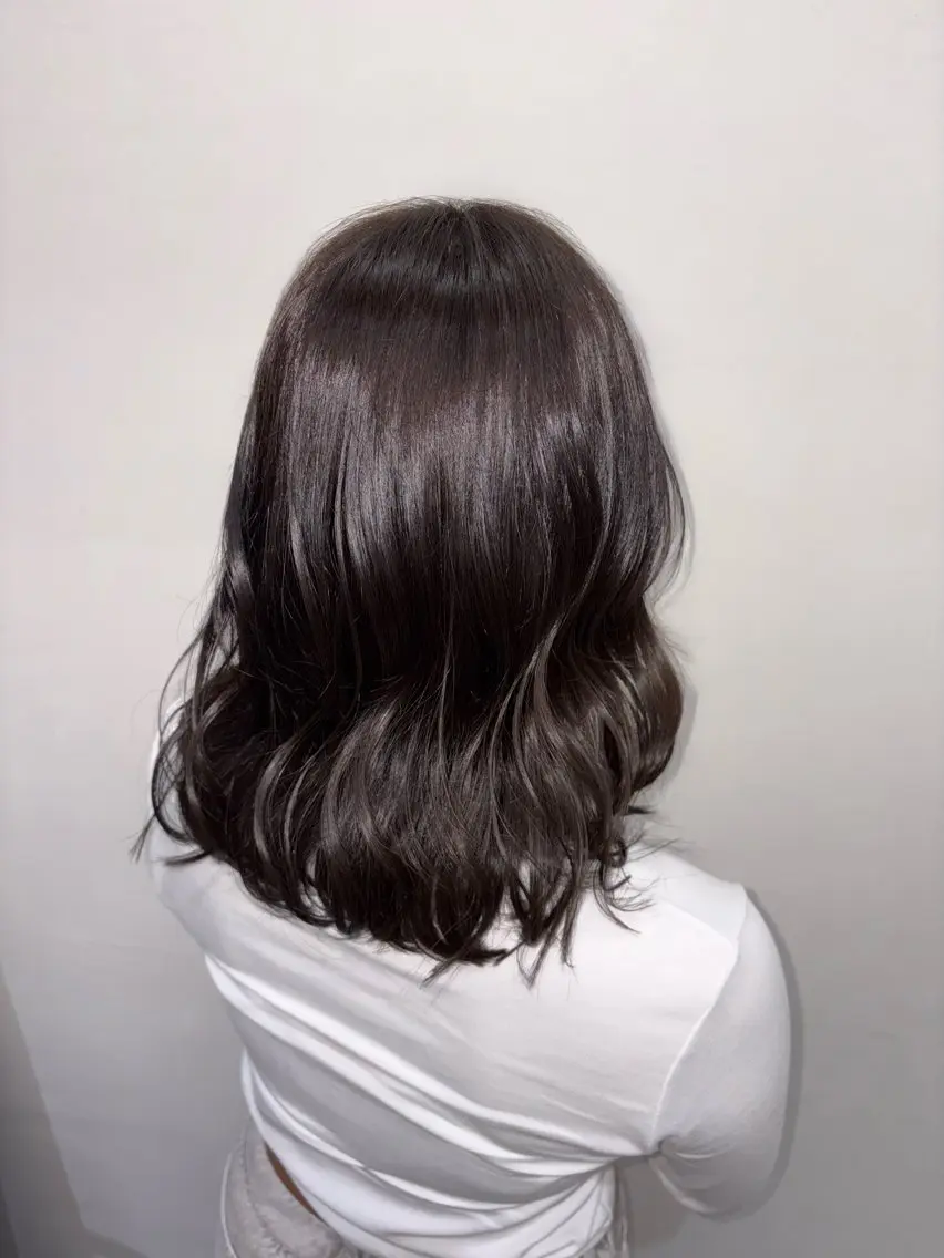 ミディアム カラー 透明感カラー momo / カラー、カットモデルのヘアスタイル
