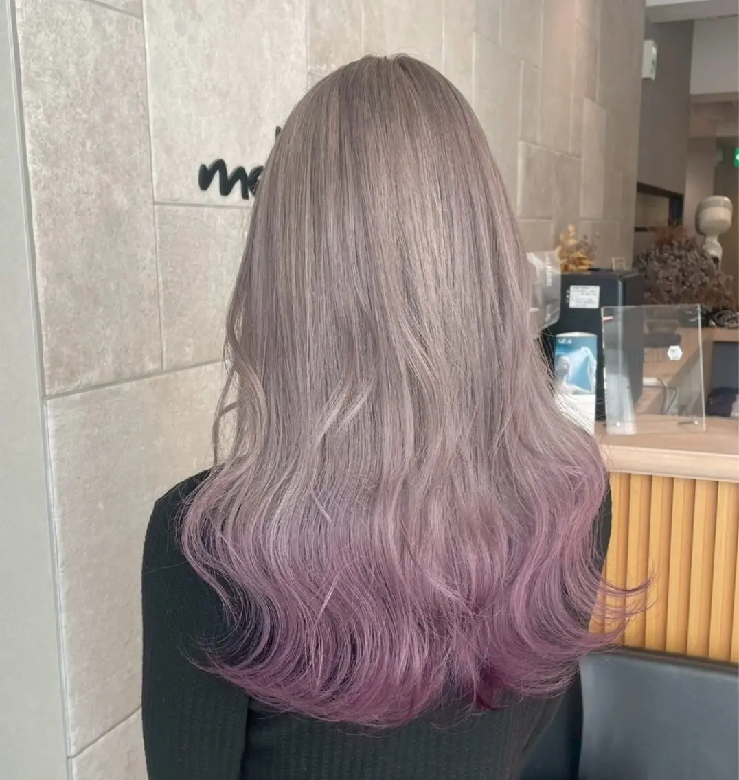 ロング ヘアカラー ハイトーン・ブリーチ haruka 🎀のヘアスタイル