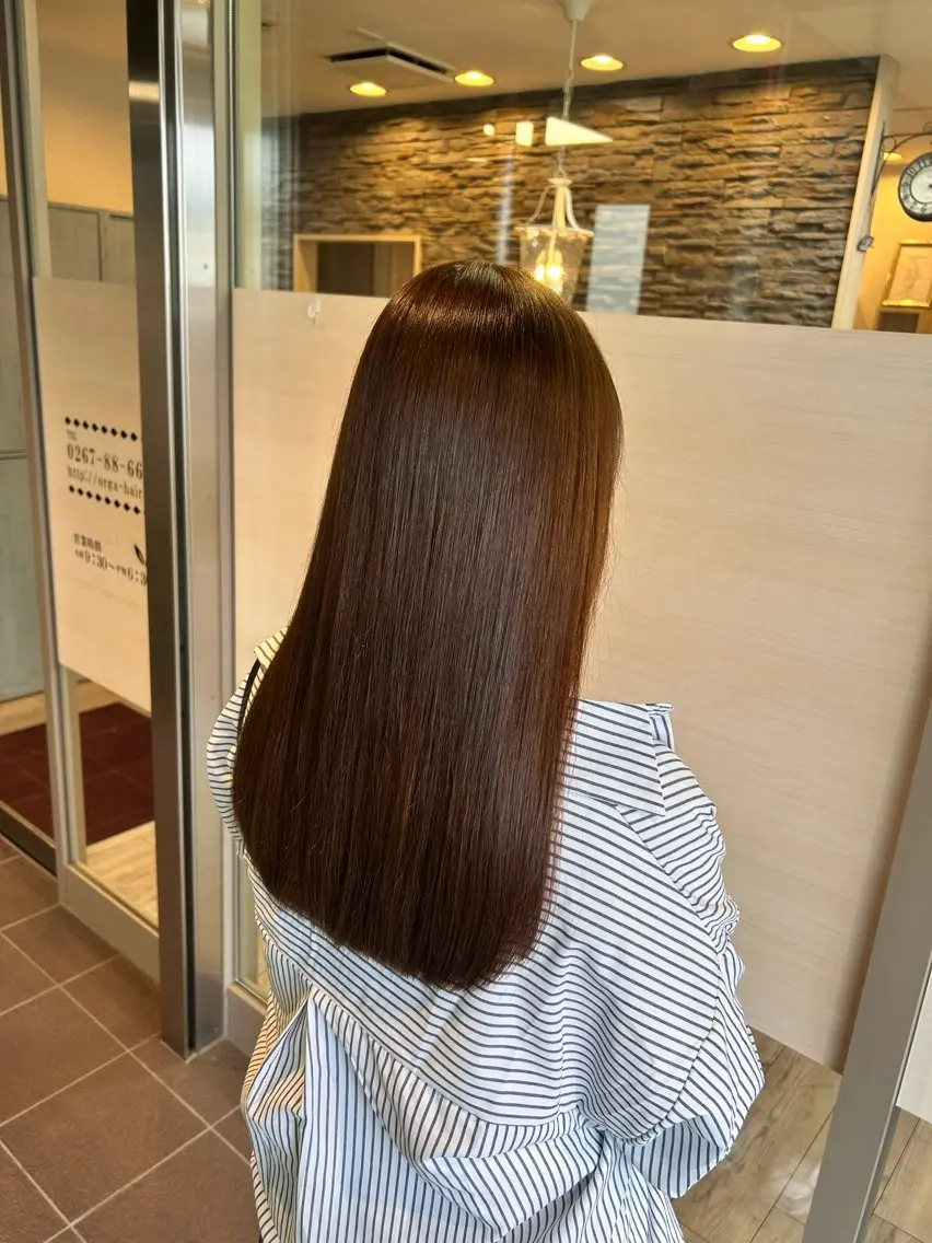 セミロング トリートメント 佐藤 匠のヘアスタイル