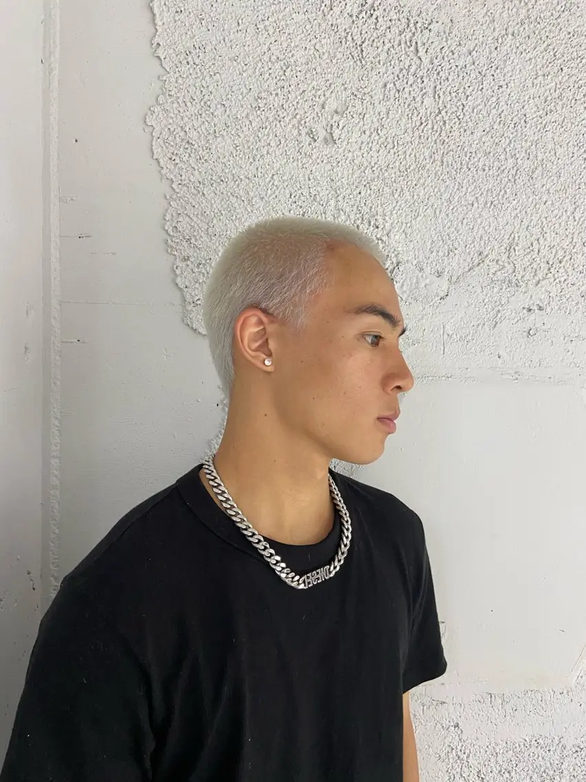 ショート カラー メンズ 黒髪 メンズ特化/茅ヶ崎 style磯貝裕介のヘアスタイル
