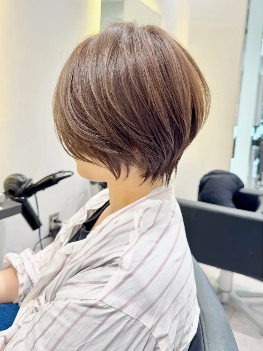 ショート 絶壁補正くびれ ショート✂️　井川のヘアスタイル