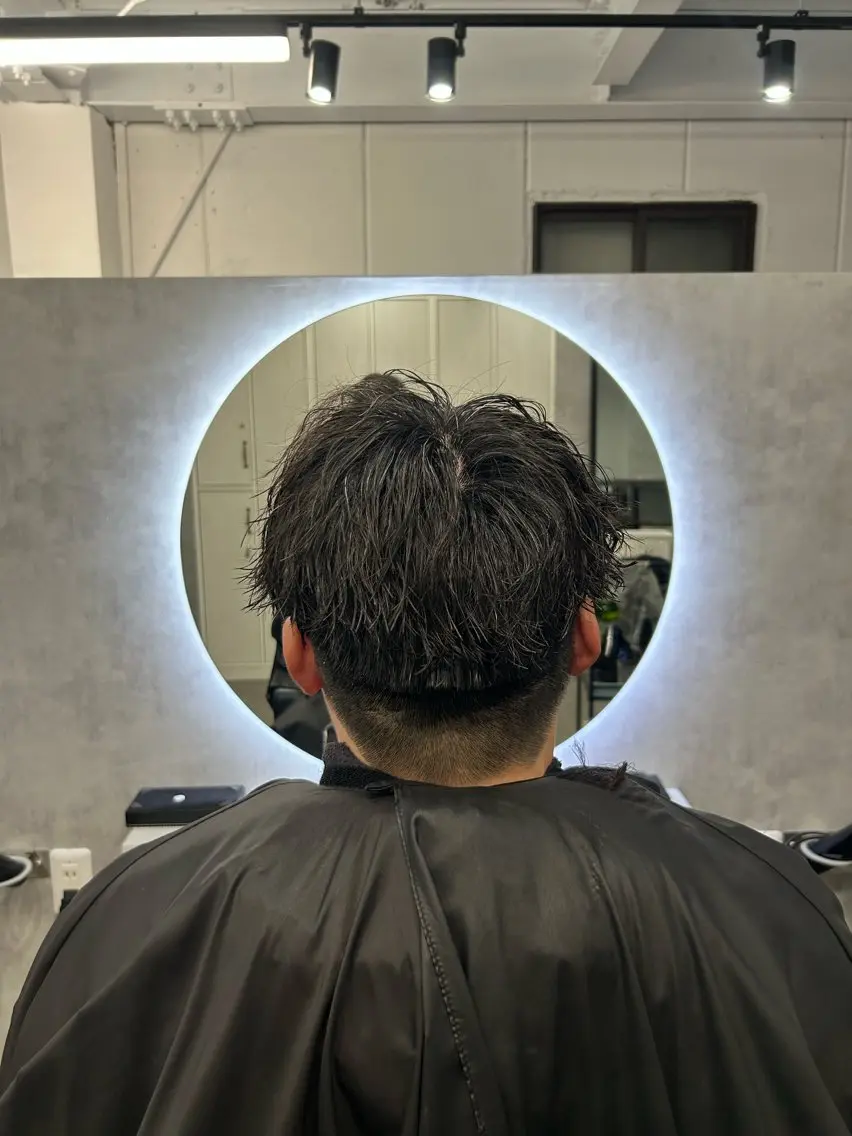 パーマ カット パーマ 德永 咲希のヘアスタイル