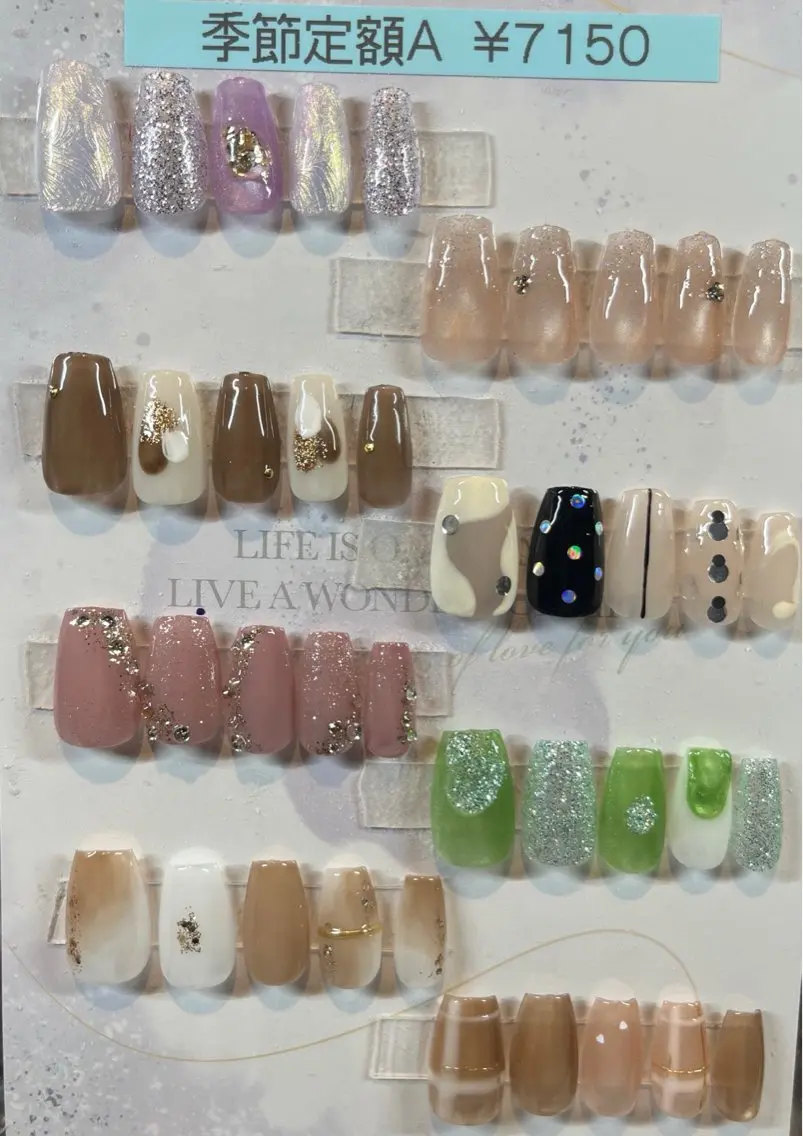ネイル アートネイル ハンドネイル salon akua nail＆リラクのマツエク・マツパデザイン