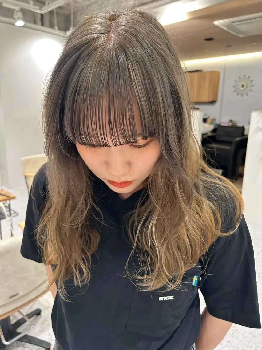 ロング ヘアカラー hair&eye🎀 /momoKaのマツエク・マツパデザイン
