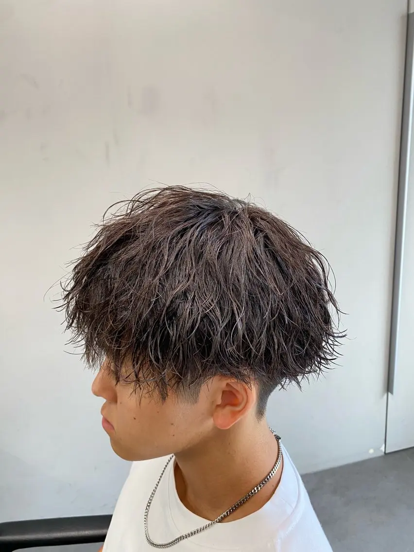 パーマ メンズ メンズパーマ カット ヘアカラー パーマ ヘアセット 立川メンズパーマ職人 店長/小泉文人のヘアスタイル