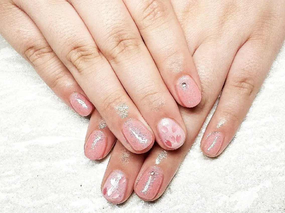ネイル アートネイル 入学式 卒業式 韓国ネイル 持ち込み JULIE NAILのネイルデザイン