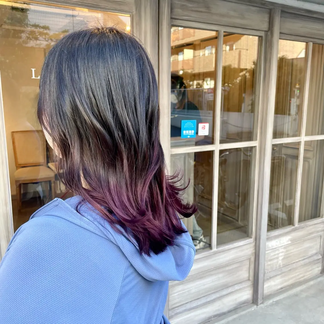 セミロング カラー カット ヘアカラー 【脱白髪染め】【髪質 改善】仲井槙一のヘアスタイル