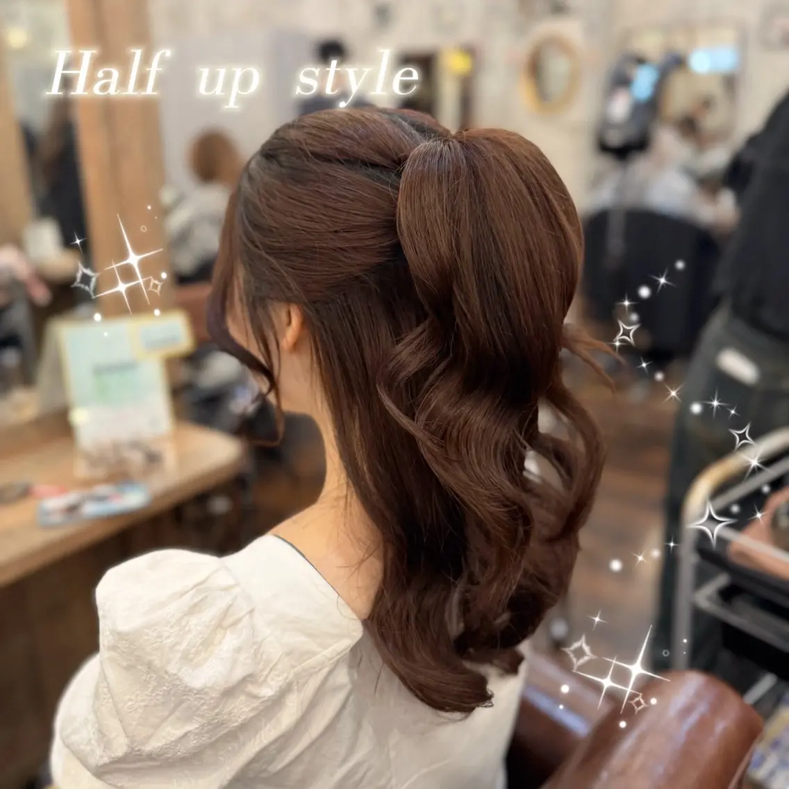 ヘアセットの写真