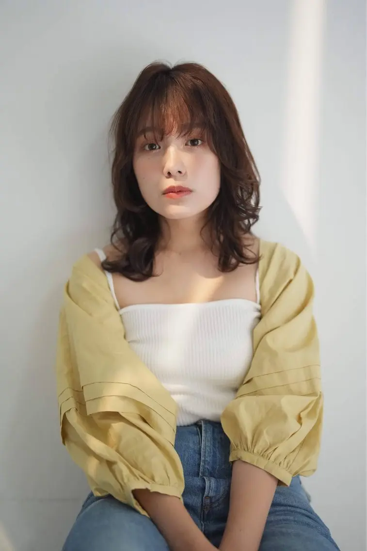 【5月限定】カット+髪質改善イルミナカラー+オージュアトリートメント ¥23100→¥12100の写真