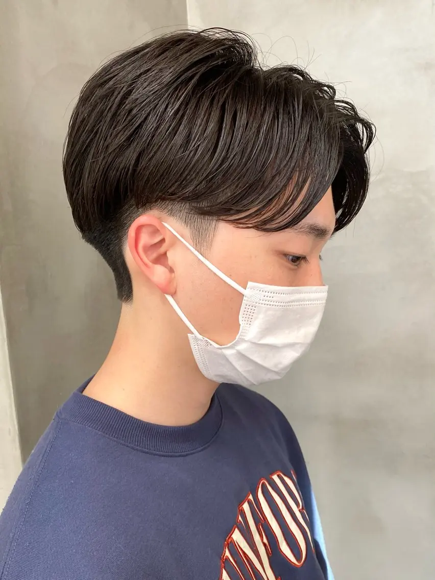 ショート メンズ カット 似合わせひなた🐥 elima調布のヘアスタイル