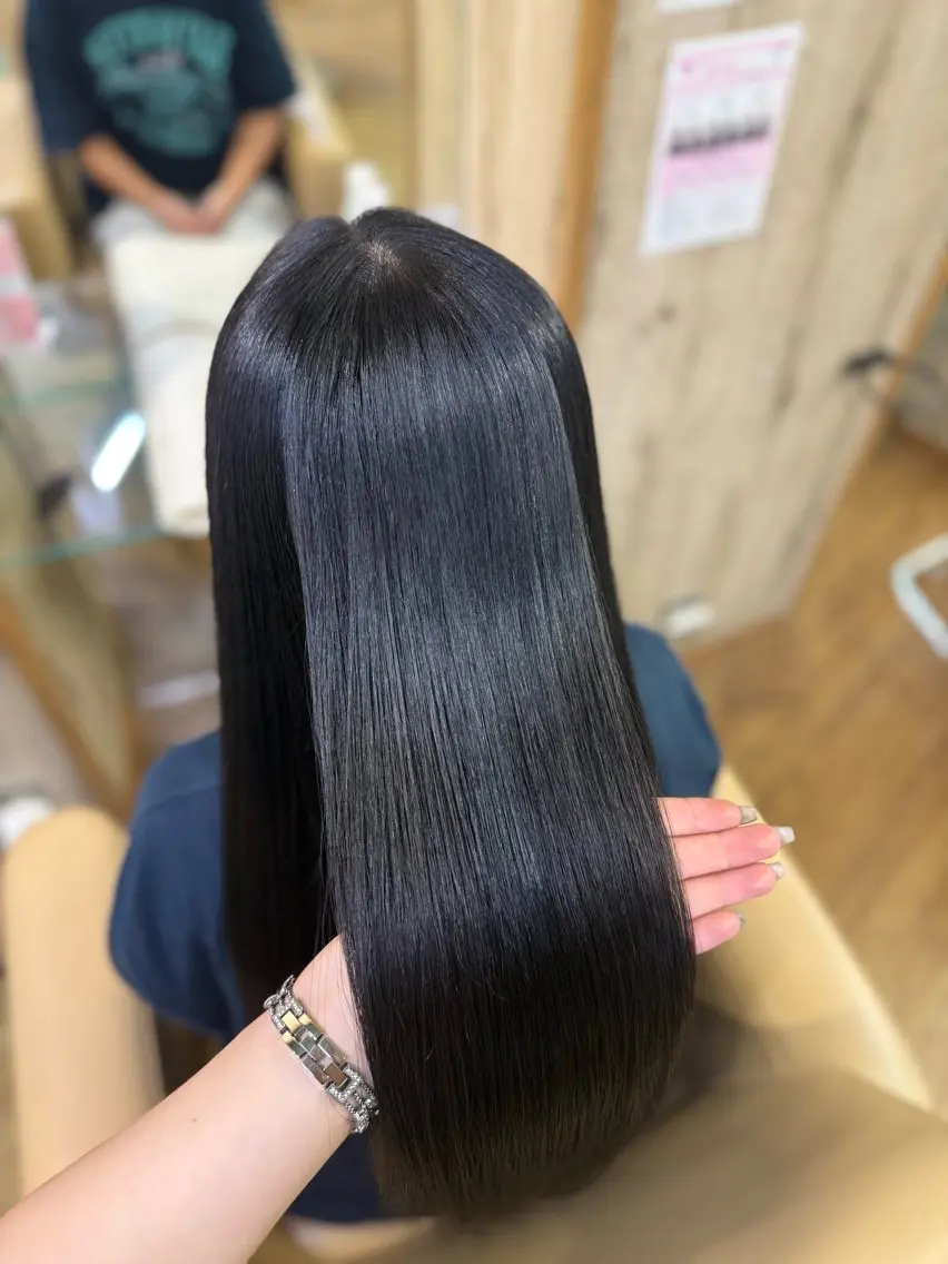 ロング カラー ヘアカラー 🩵KUREA🩵 /似合わせカットのヘアスタイル