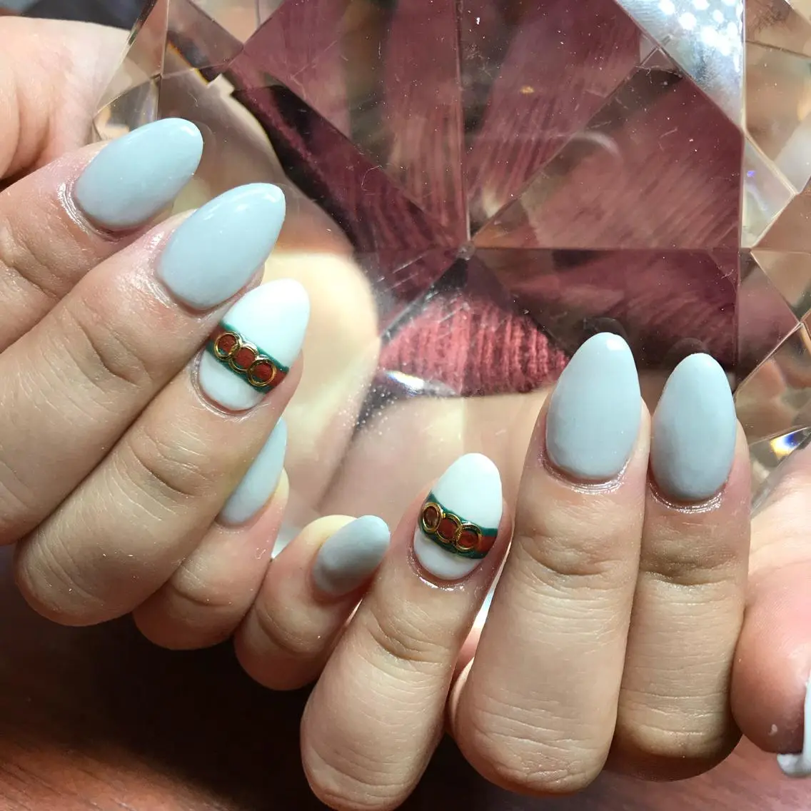 ショート ネイル アートネイル ハンドネイル 《LB》ラブリエ Nail&eyeのマツエク・マツパデザイン