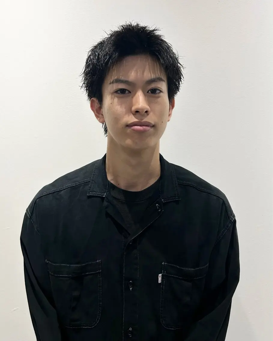ショート メンズ カット 田中 遥陽のヘアスタイル