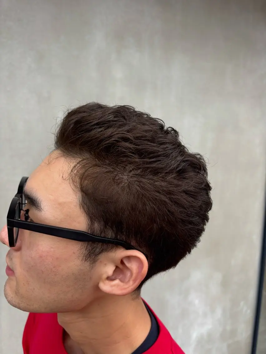 カラー メンズ 村上 斗玖亜のヘアスタイル