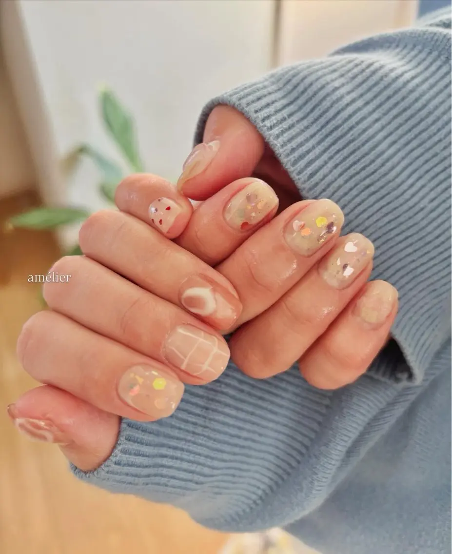 ネイル ハンドネイル amélier ꕁアメリエꕁのネイルデザイン