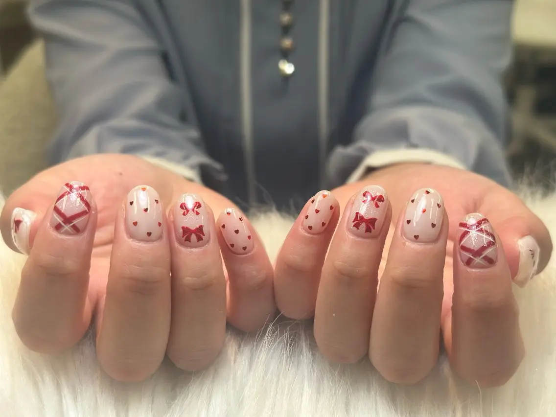 ネイル アートネイル 成人式 ジェルネイル ニュアンスネイル 夏ネイル ハンドネイル Nienail_ Luxeのネイルデザイン