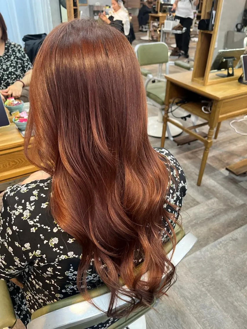ロング カラー ヘアアレンジ カット ヘアカラー 井上ことの🐰 8/17〜茅ヶ崎店のヘアスタイル