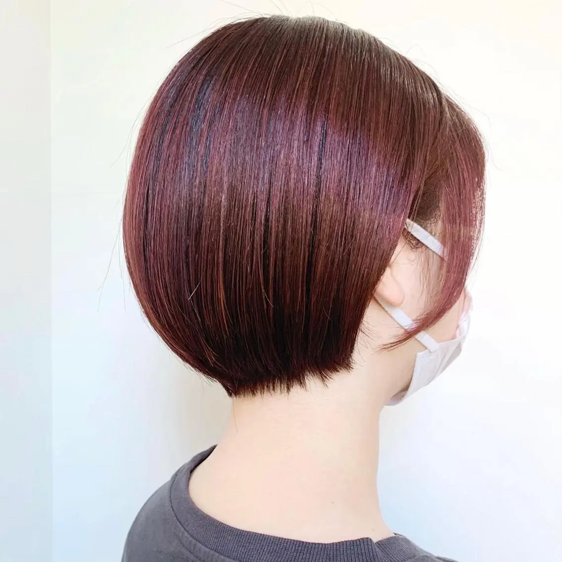 ショート ショートヘア レイヤー / メンズ 🇰🇷 細江 美紅のヘアスタイル