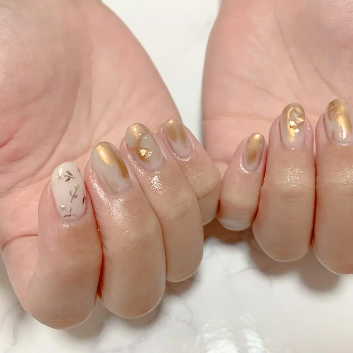 ネイル ニュアンスネイル nailist_ momijiのネイルデザイン