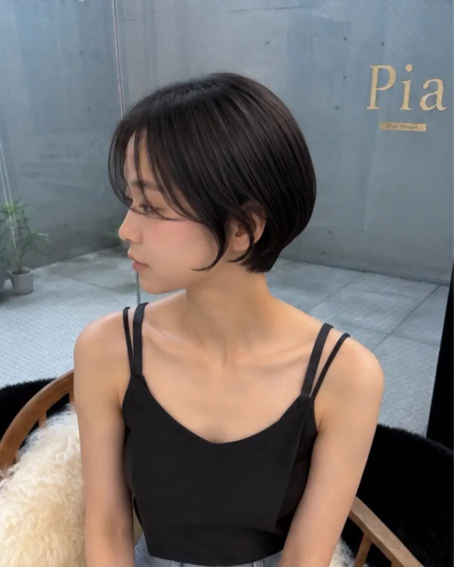 ショート pia 薬院のヘアスタイル