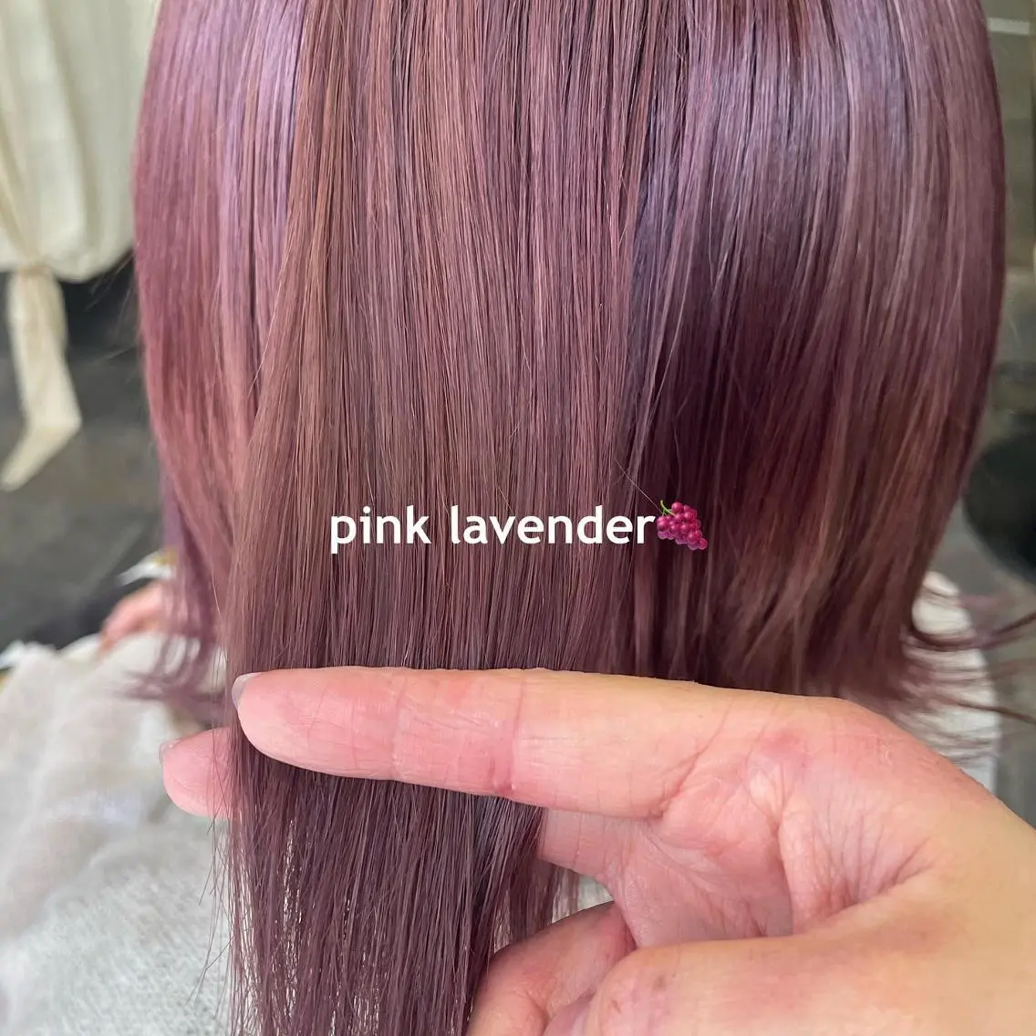 ミディアム カラー 吉村 夏椰のヘアスタイル