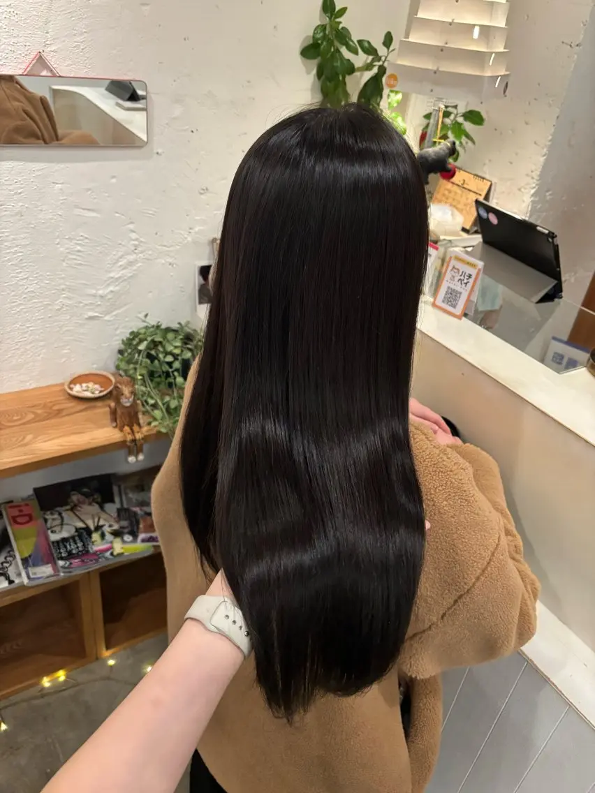 カラー ヘアカラー トリートメント ヘッドスパ 🎀透明感カラー🎀 Yurinoのヘアスタイル