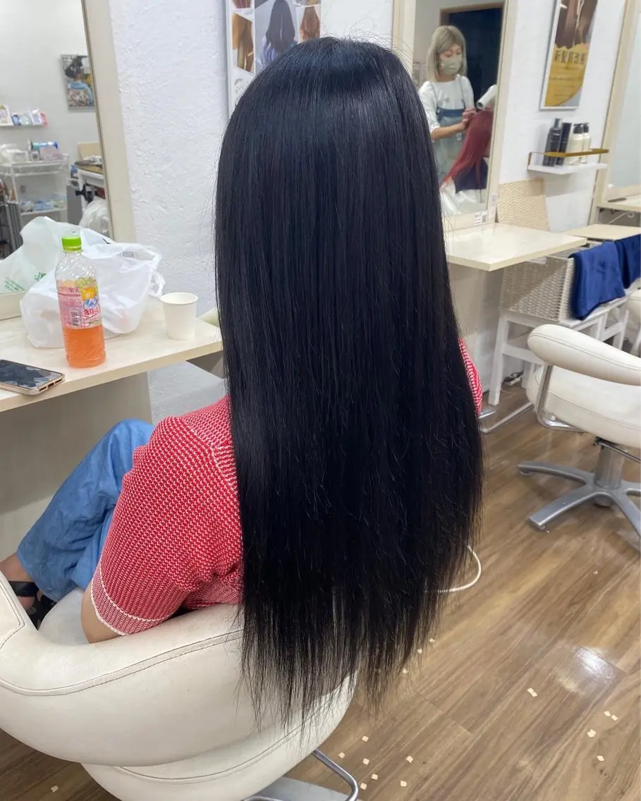 ショート カラー エクステ ヘアカラー トリートメント エクステ GLOSS 心斎橋 山上のヘアスタイル