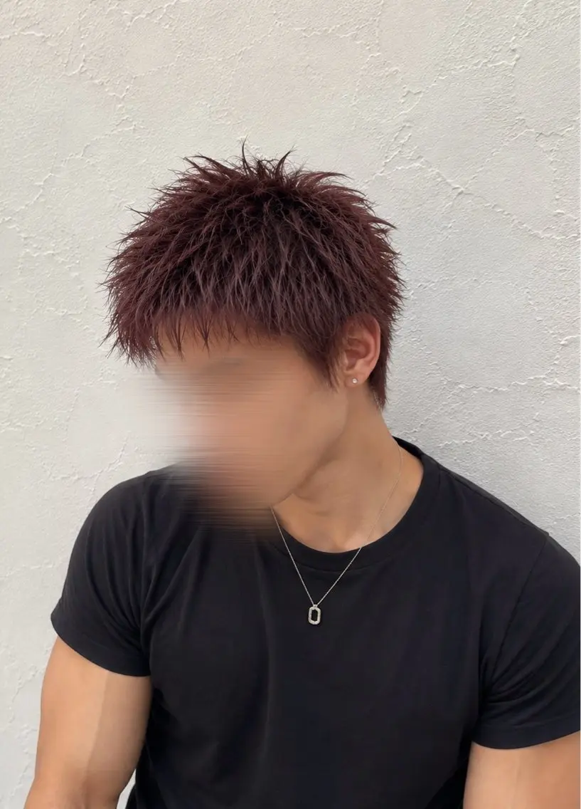 【メンズ限定⚡️】メンズショート+ブリーチ+カラー🔥✨の写真