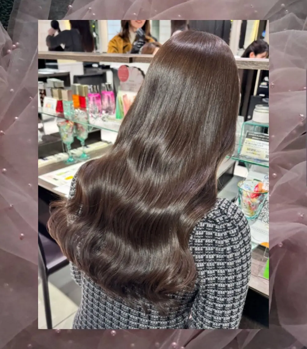 カラー ブラウンカラー 透明感カラー ヘアカラー トリートメント みゆ💖💫透明感 カラー／ヘアアレンジのヘアスタイル