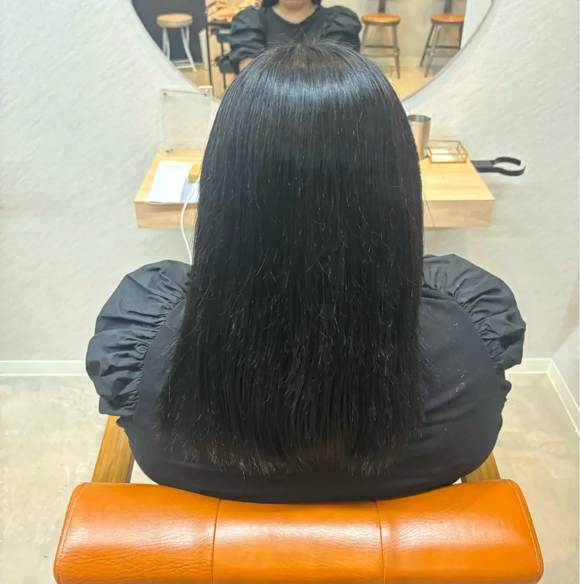 ミディアム 山崎 美羽のヘアスタイル