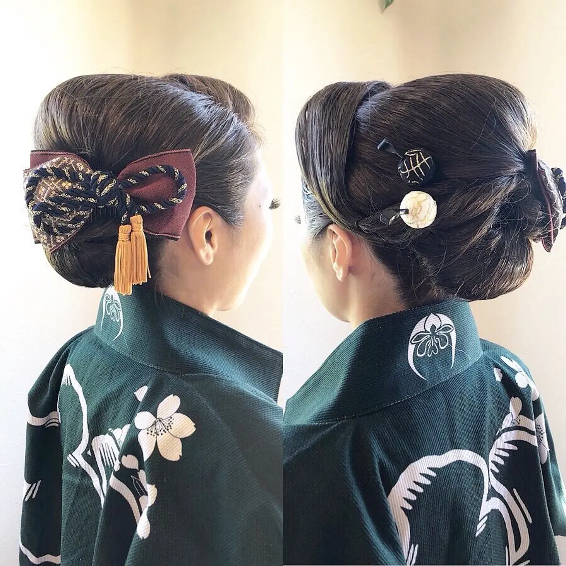 ヘアアレンジ ツノガイ エリのヘアスタイル
