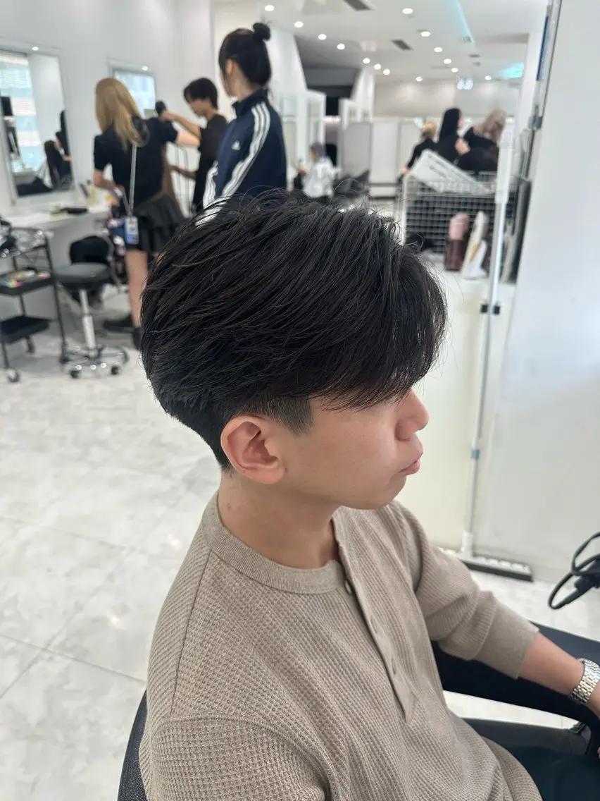 ショート メンズ カット 🐺韓国風メンズ特化 あさひ🐺のヘアスタイル