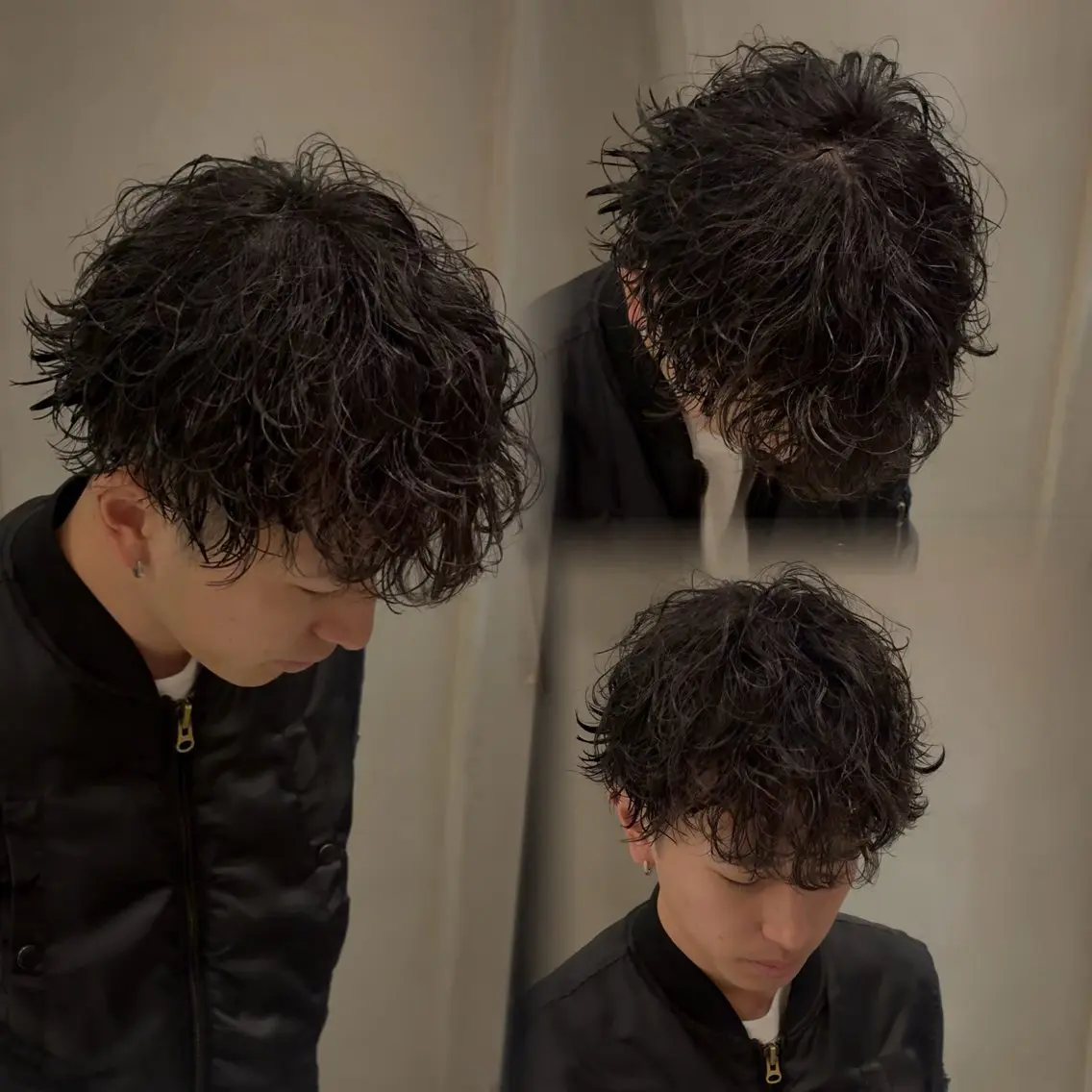 【⚡️メンズ.レディース可❗️⚡️】カット➕パーマ➕最新トリートメントの写真