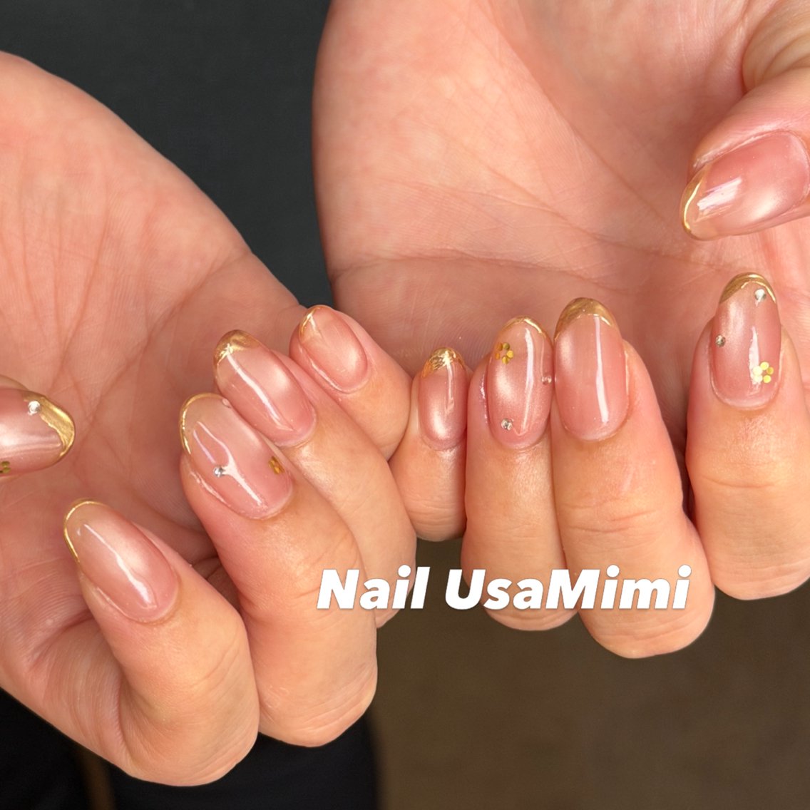 ネイル ハンドネイル ハンドケア 本町Nail Usa Mimi SAKIのネイルデザイン
