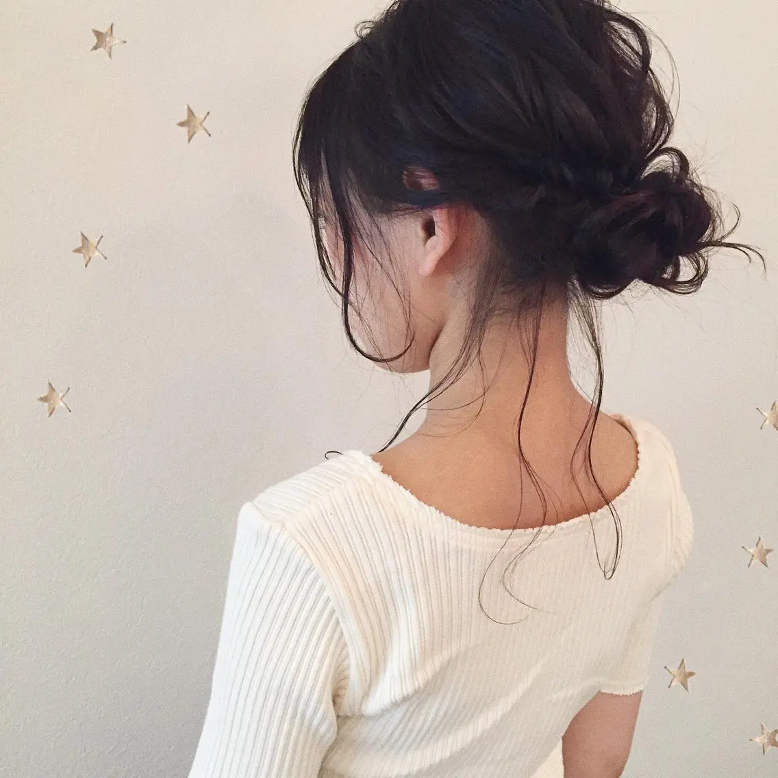 セミロング ヘアアレンジ 市川 千夏のヘアスタイル