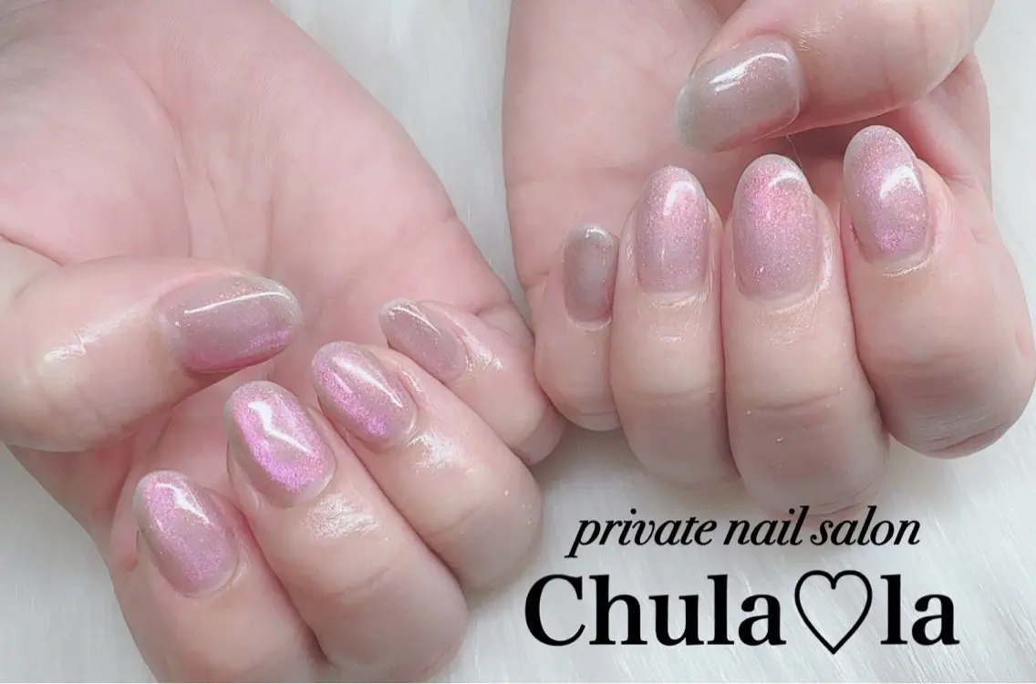 ネイル マグネットネイル ハンドネイル Chula♡la 豊見城市高安のネイルデザイン