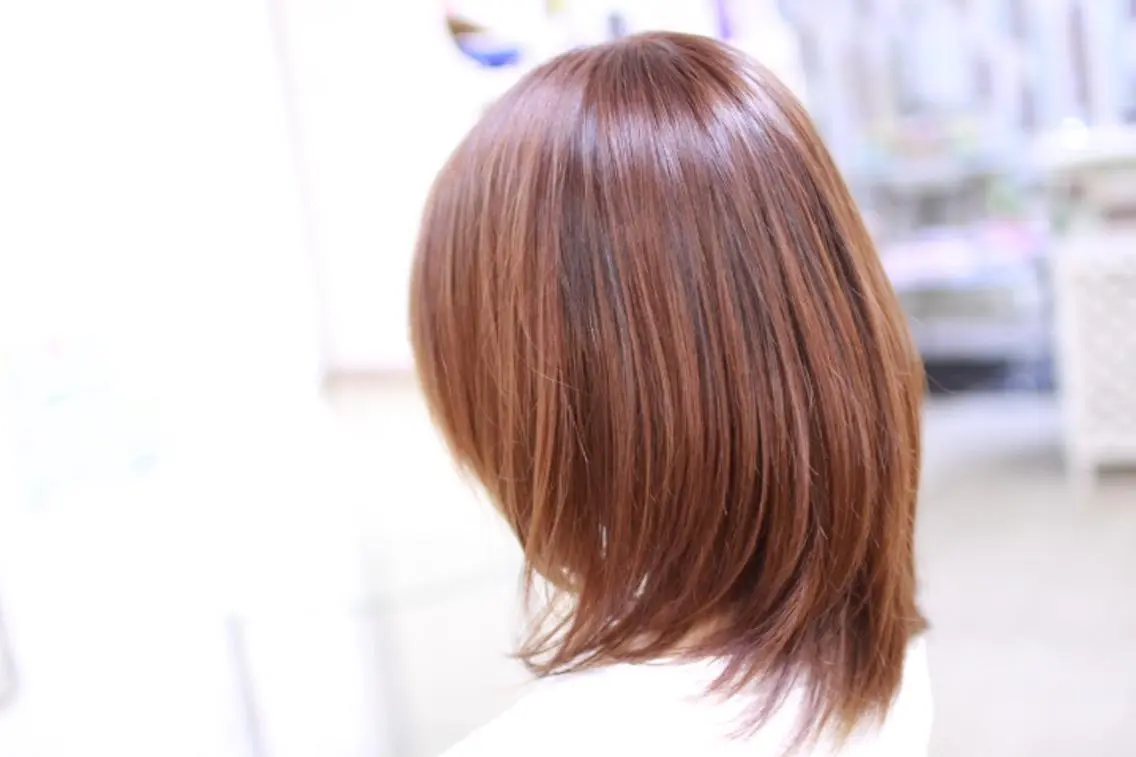 ミディアム カラー 大通り1番出口1分 髪質改善ヴィソップのヘアスタイル