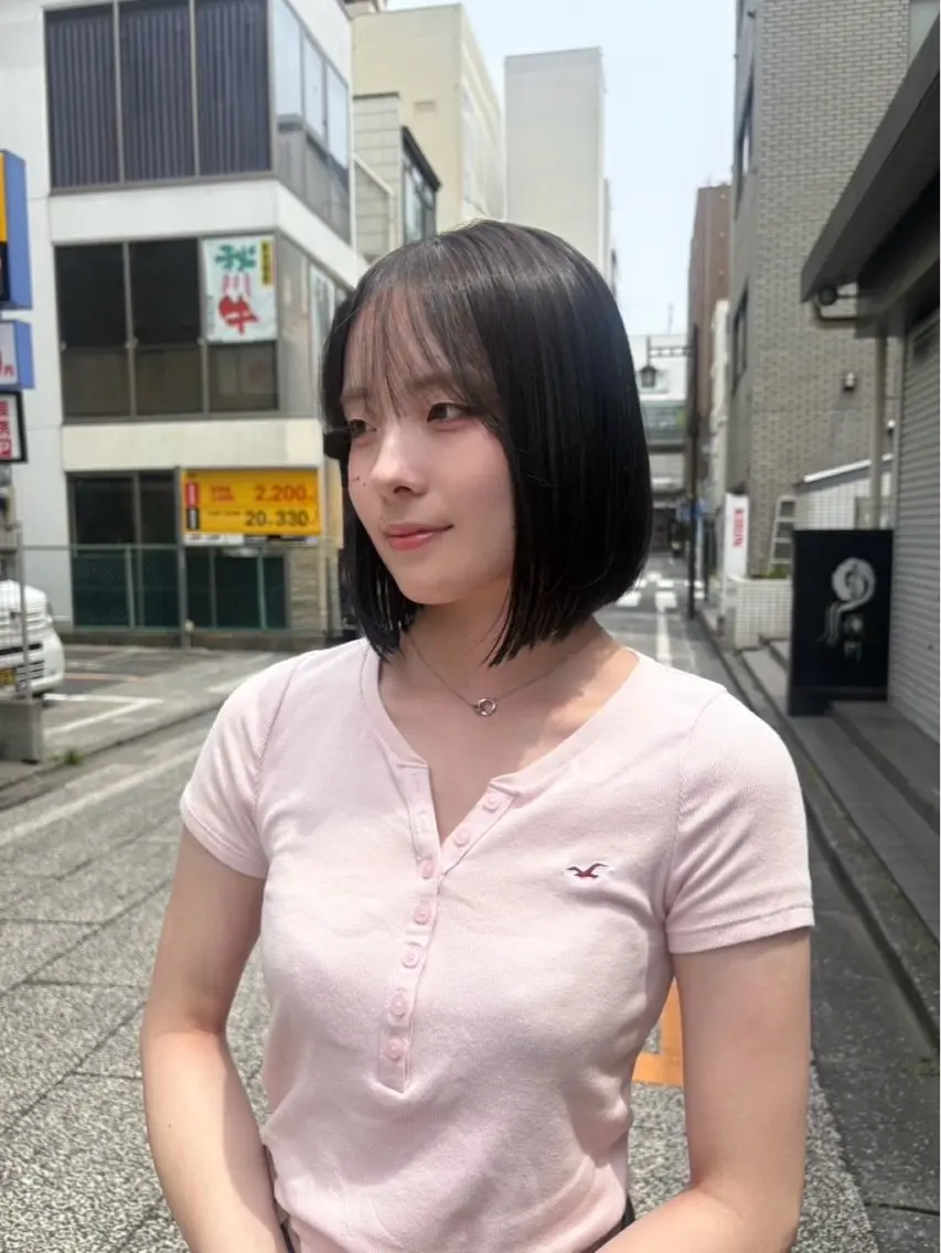 ショート カラー Maiko໒꒱ /透明感カラーのヘアスタイル