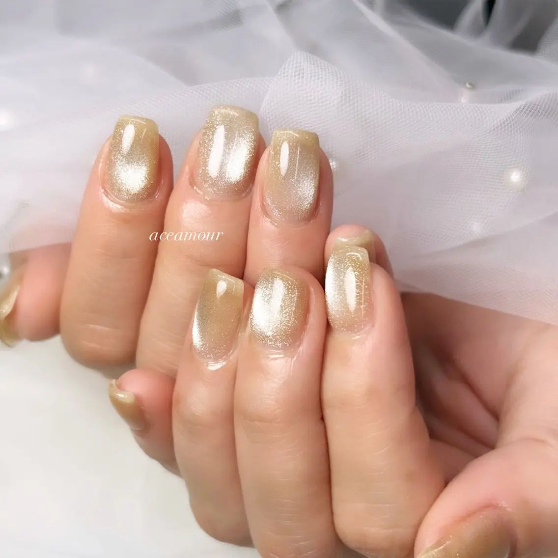 ネイル ハンドネイル ネイル/耳つぼ /新ホワイトニングのネイルデザイン