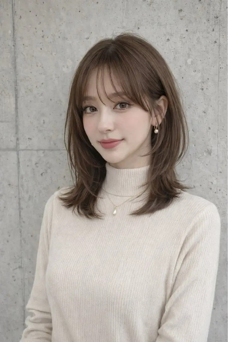 セミロング 巣鴨駅3分📍カット モデル募集 ✨中島のヘアスタイル