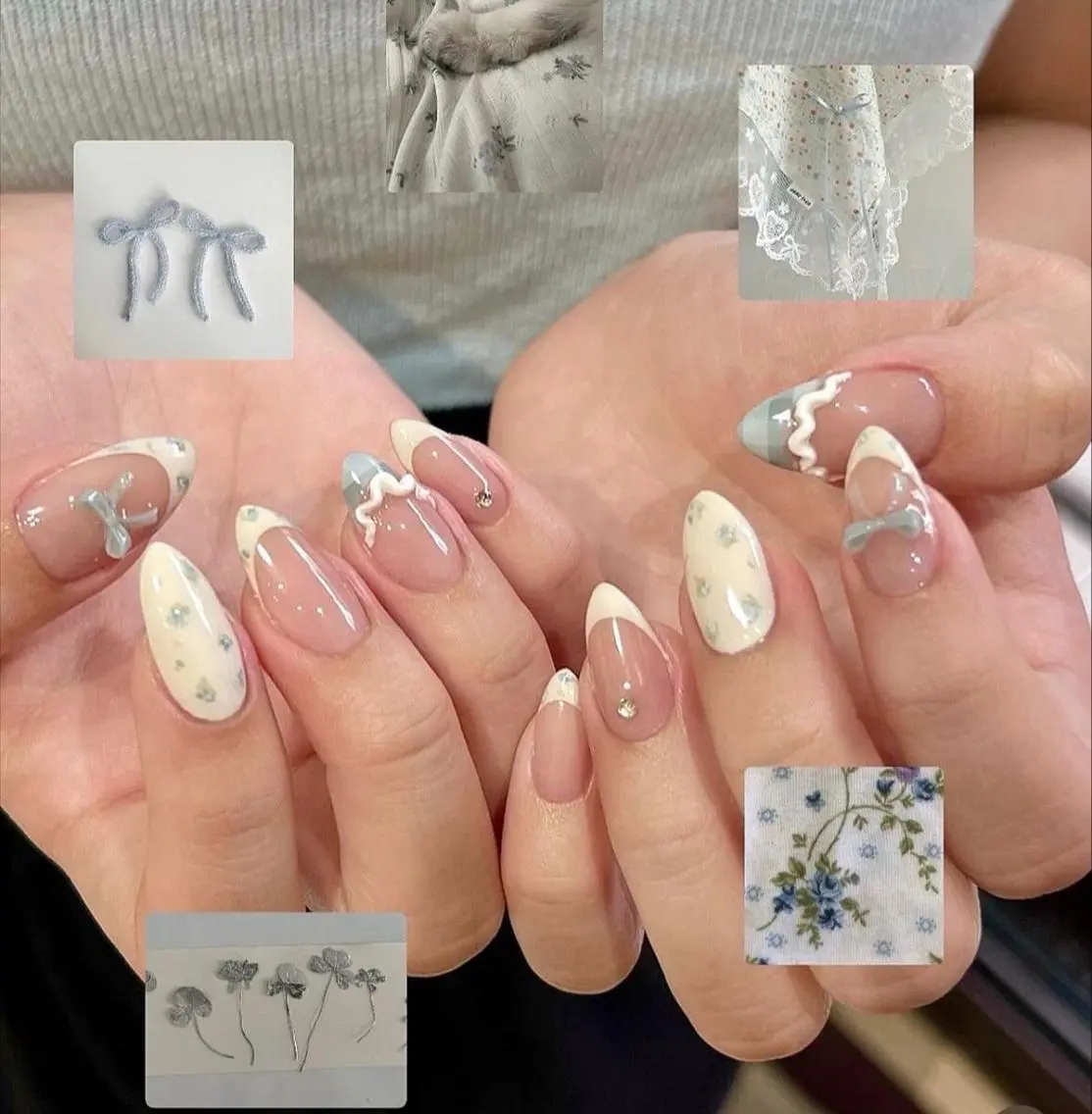 ネイル 長さ出し ガーリー キラキラネイル 韓国ネイル ロングネイル ハンドネイル フットネイル Umee Nailのネイルデザイン