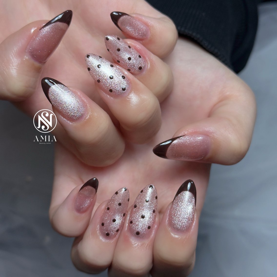 セミロング ハンドネイル 🌟AMIA BEAUTY🌟のネイルデザイン