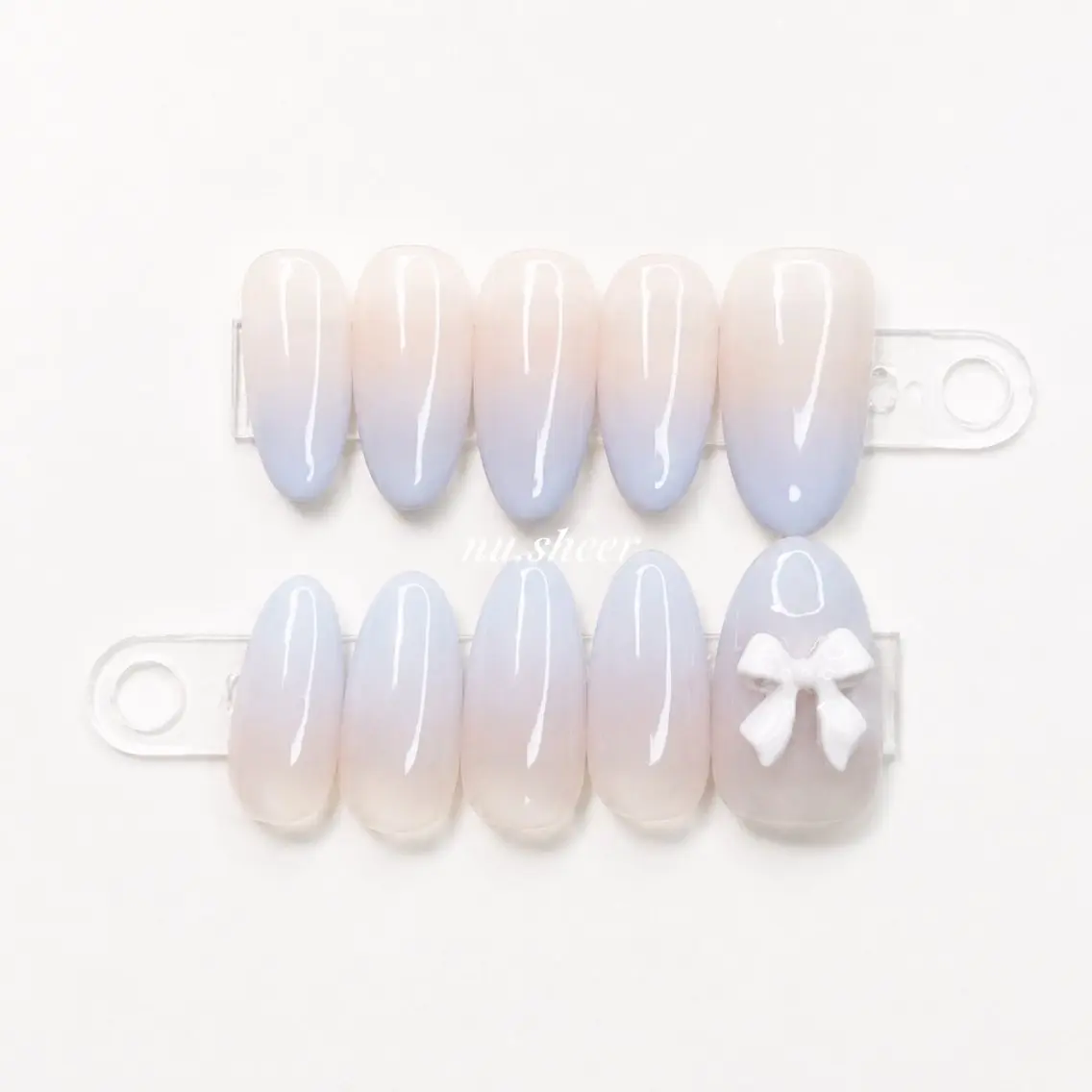 ネイル ハンドネイル nu.sheer honoのネイルデザイン