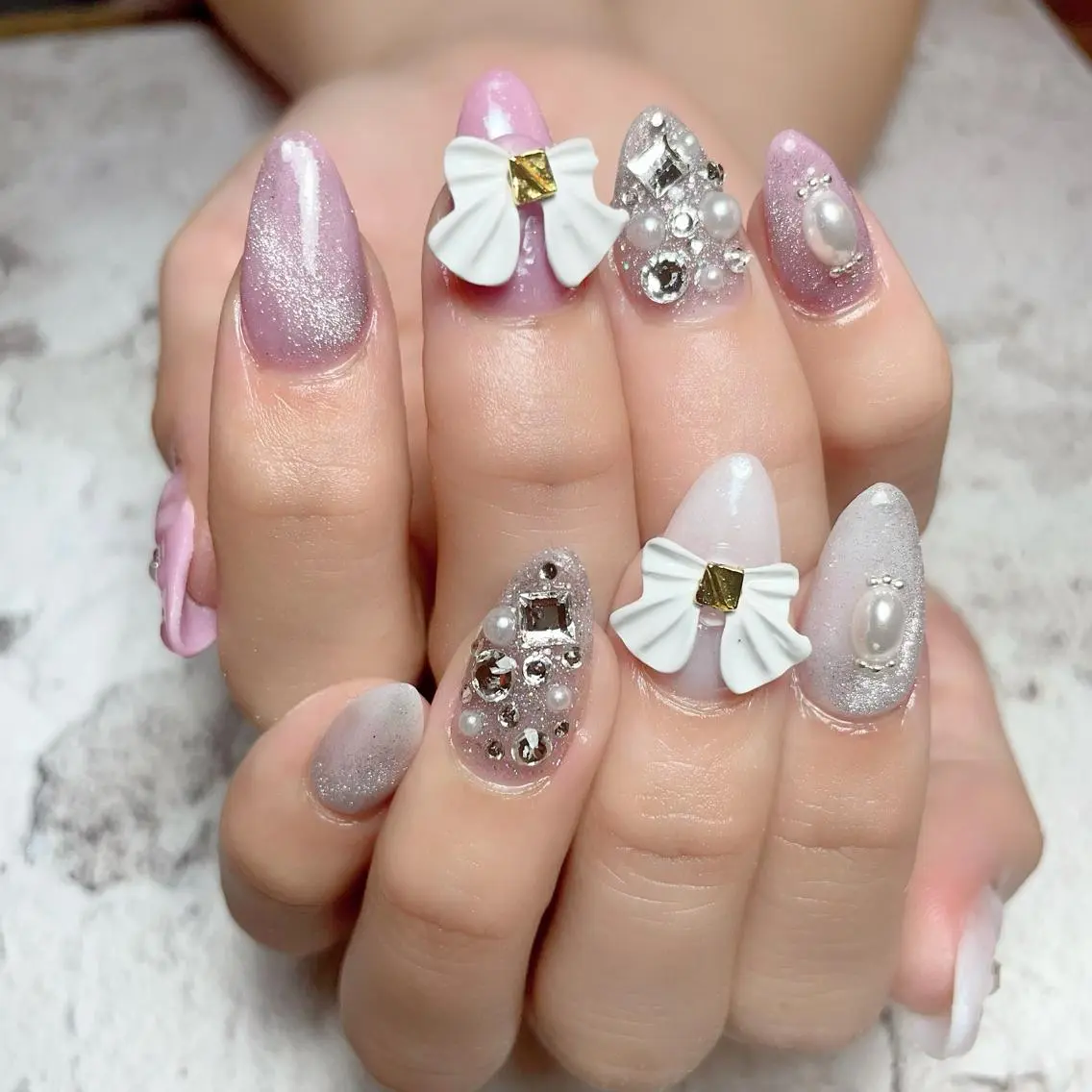 ネイル ハンドネイル Feel ‪‪☺︎‬Yuriaのネイルデザイン