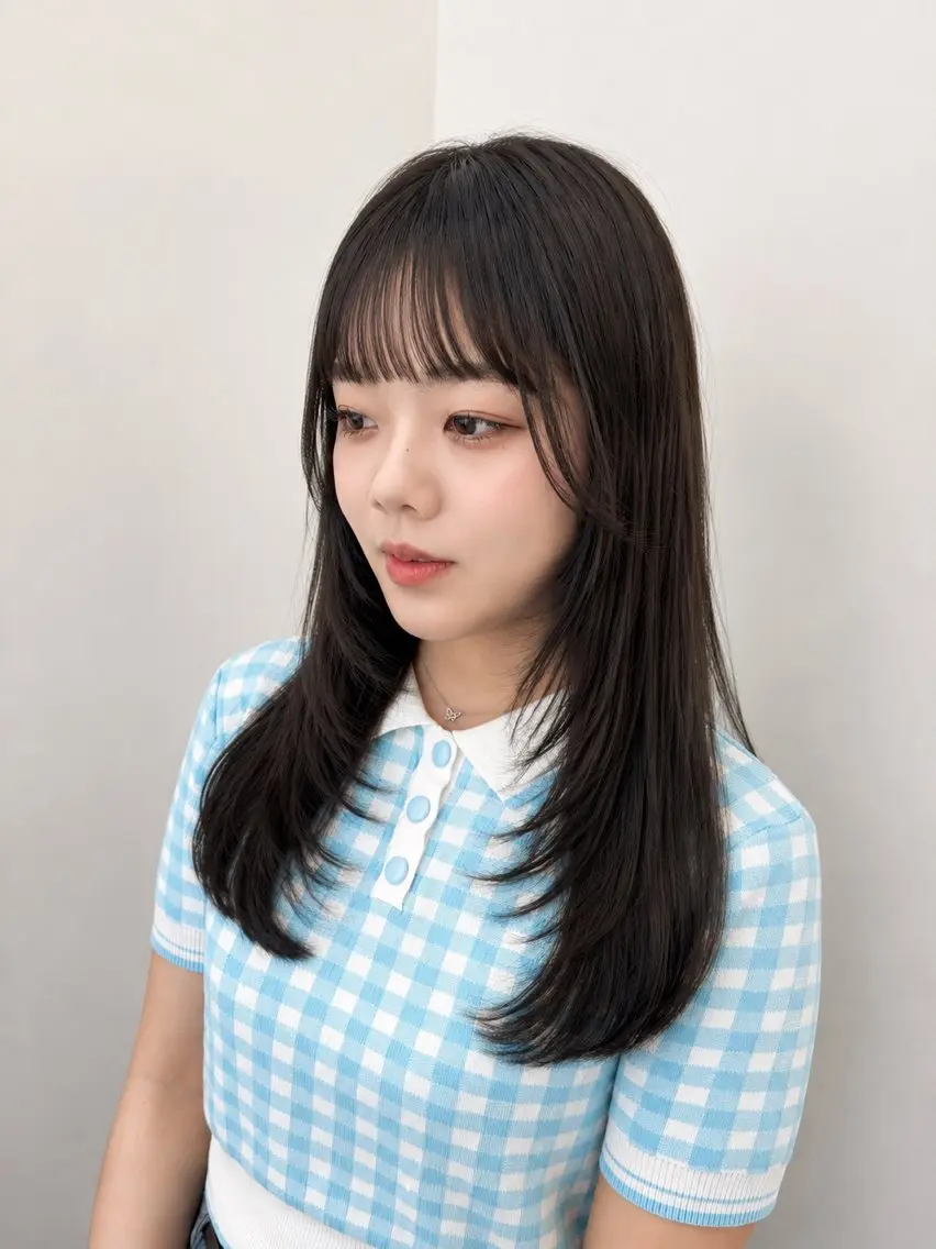 セミロング ハイレイヤー レイヤーカット カット トリートメント 🎀レディース特化 山下 京華🎀のヘアスタイル