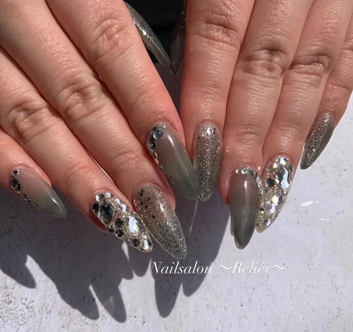 ネイル ロングネイル Nailsalon 〜Reliér〜のネイルデザイン