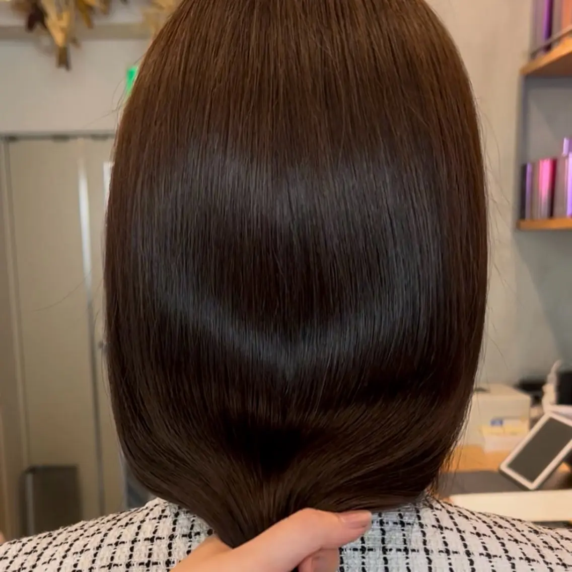 セミロング ヘアカラー トリートメント レイヤー/メンズ /佐藤あいら🧳👔のヘアスタイル